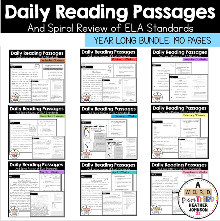 Spiral Reading Bundle